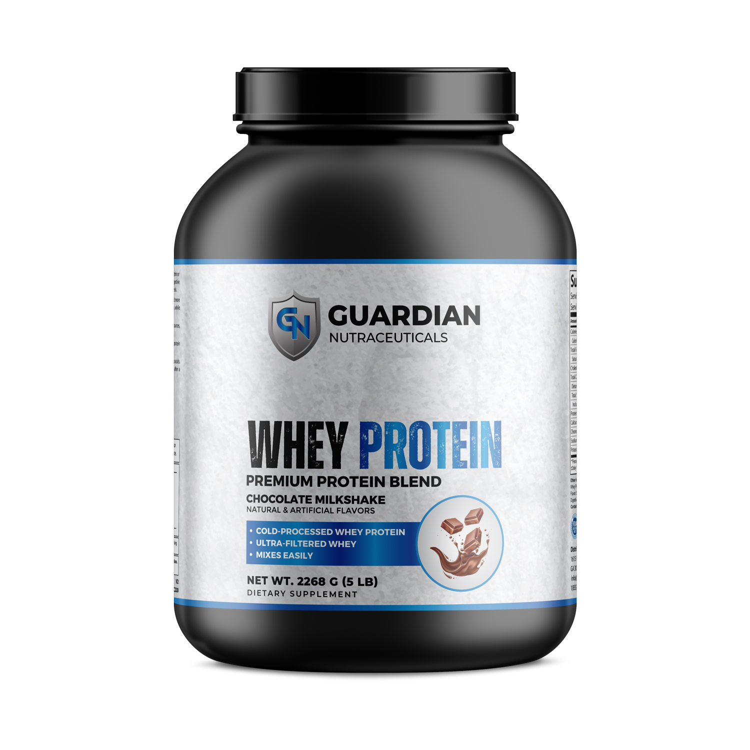 5lb Whey Protein Chocolate – 70 servings