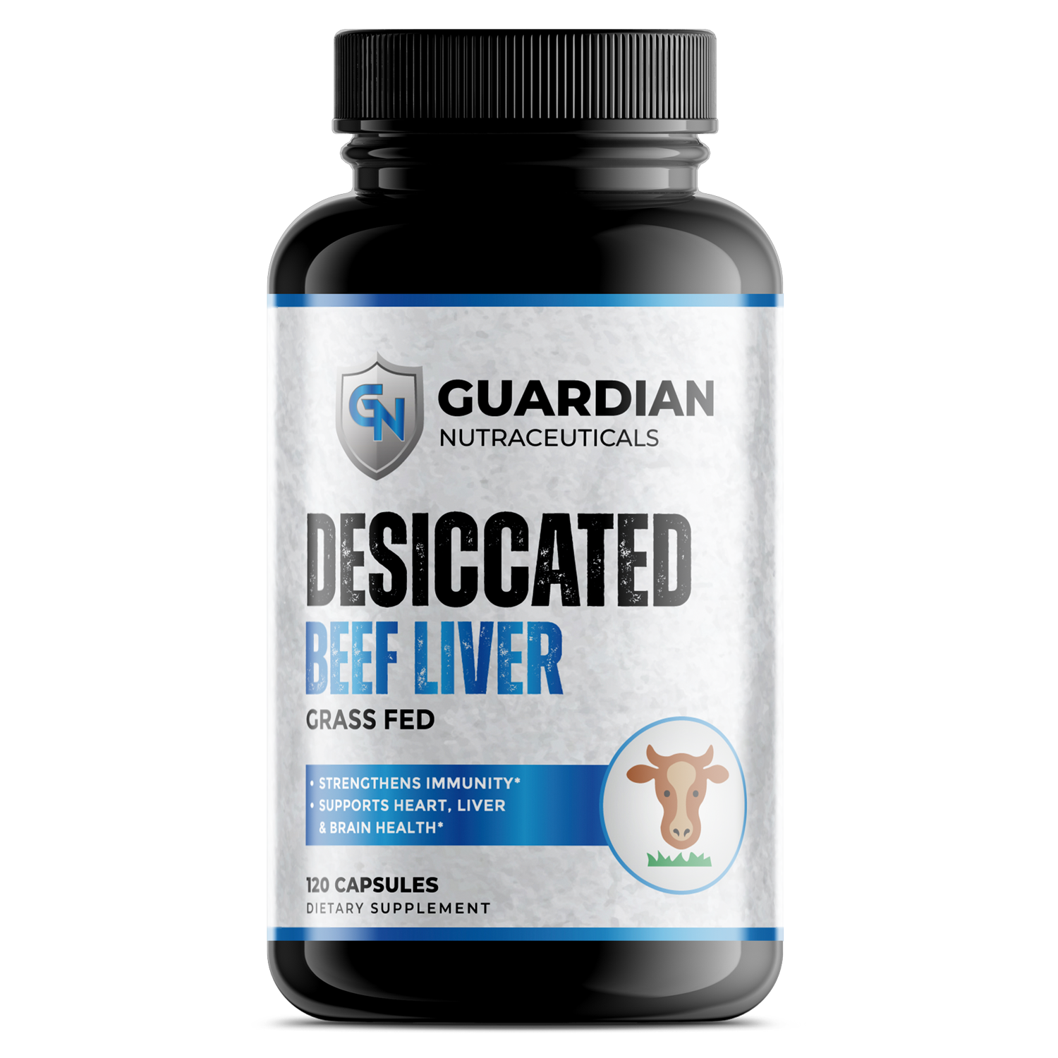 Grass Fed Desiccated Beef Liver Capsules – Pasture Raised