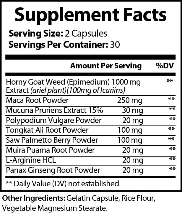 Horny Goat Weed Blend