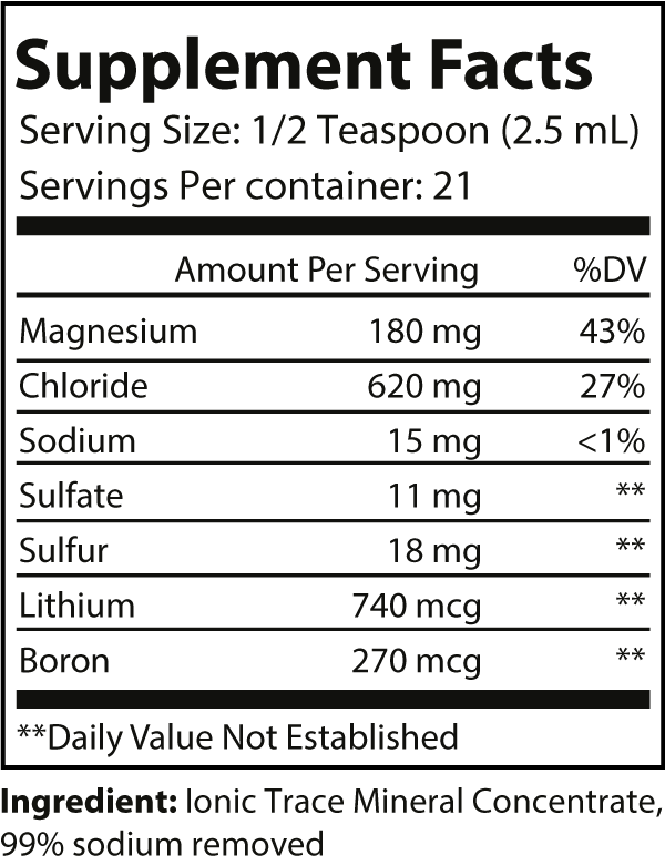 Premium Mineral Complex 2 fl oz