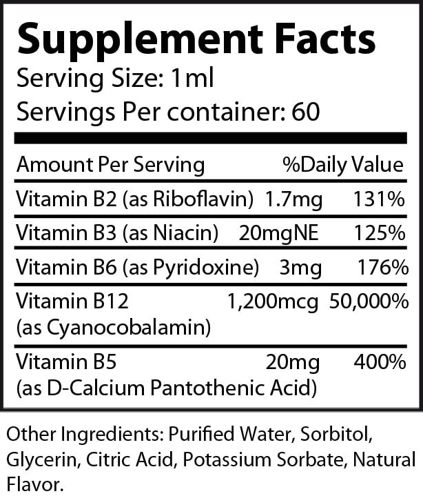 B-12 Drops 2oz