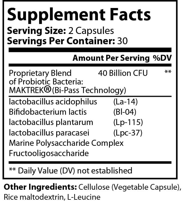 Probiotic - 40 Billion CFU