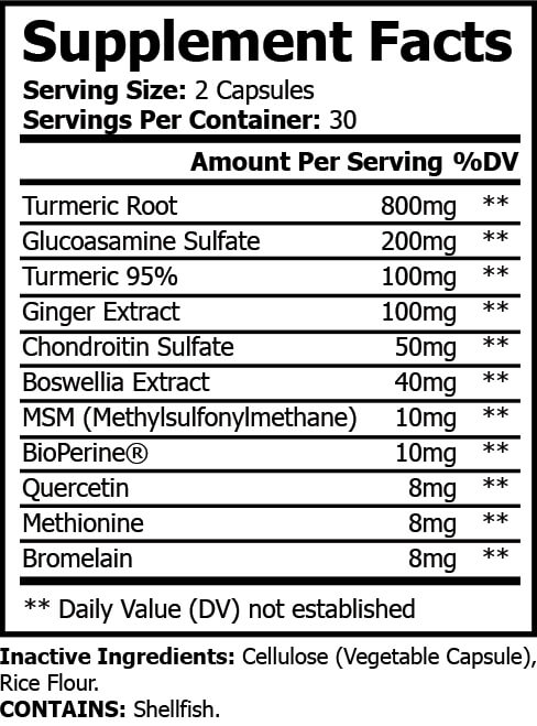 Platinum Turmeric Joint Support Plus